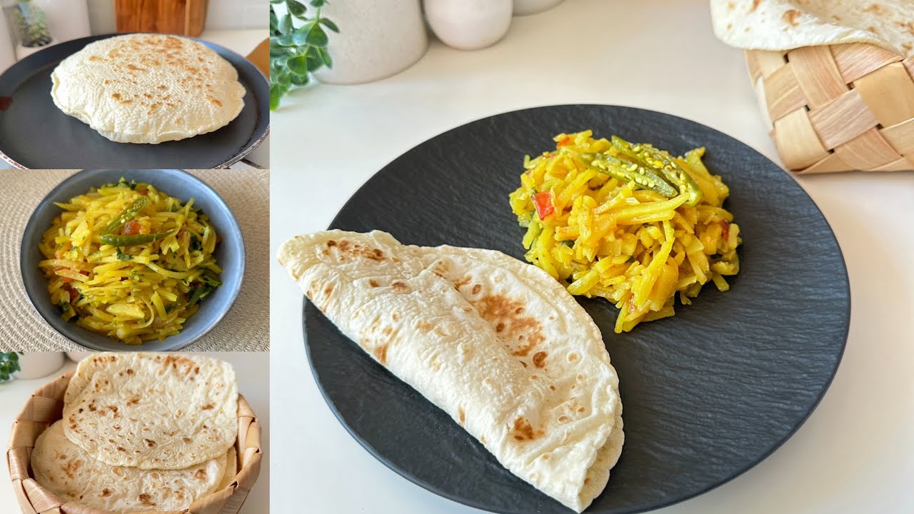 Parata, Aloo Vaji, Egg Fry